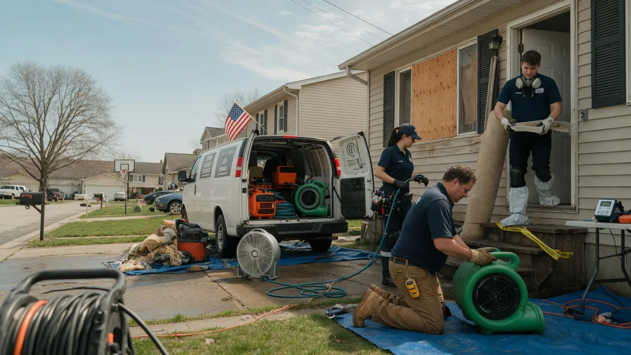Water Damage Restoration in Evensville, TN near me